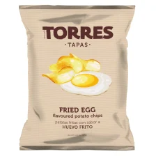 Torres Fried Eggs Crisps 125g