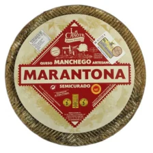 Manchego Cheese, Raw Milk, Semi-Cured D.O.P. 'Marantona' 3kg