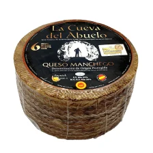 Manchego Cheese, Pasteurized Milk, Cured D.O.P. 3kg