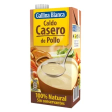 Caldo de pollo gallina blanca