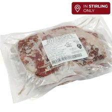 Frozen Presa iberica de bellota, vacuum packaged