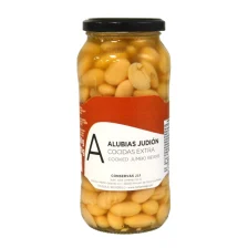 Cooked Butter Beans (Judion) 540g Glass Jar