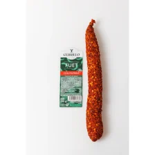 Fuet with paprika sausage