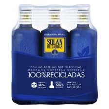 Solan De Cabras Natural Mineral Still Water 6 x 1.5l PET Bottle