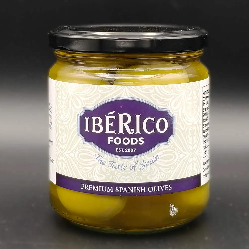 Gordal Olives With Stone in 370g Glass Jar - Image 3