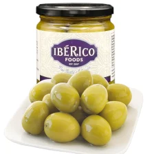 Gordal Olives With Stone in 370g Glass Jar
