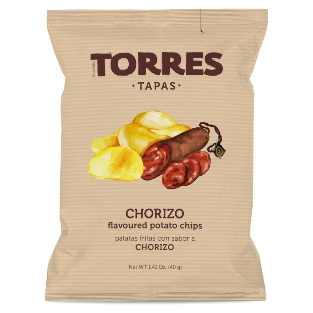 Spanish Chorizo Crisps 125g Bag